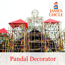 Pandal Decorator Mr. Gurudas Ganguly in Chinsurah